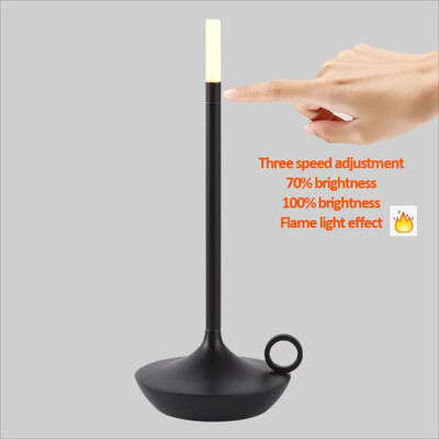 Επιτραπέζιο φωτιστικό οικιακής χρήσης LED usb επαναφορτιζόμενο φωτιστικό γραφείου διακόπτης αφής κομοδίνο διακοσμητικό φωτιστικό μπαρ ατμόσφαιρα επιτραπέζιο φωτιστικό