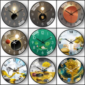 2023 m. naujas sieninis laikrodis 8 colių modernios mados asmenybės menas tylus svetainės sieninis laikrodis prabangus sieninis laikrodis