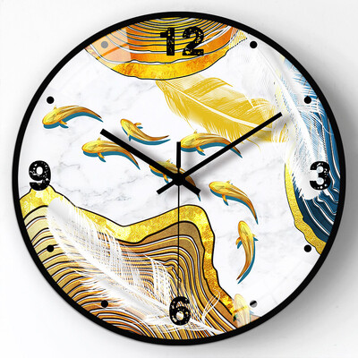 2023 m. naujas sieninis laikrodis 8 colių modernios mados asmenybės menas tylus svetainės sieninis laikrodis prabangus sieninis laikrodis