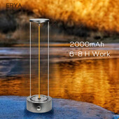 Minimalistlik laualamp öökapp juhtmeta laualamp UUS VALGUS Disainitud suure laenguga kaasaegsed öökapivalgustid, 3-tasemeline puutetundlik hämardatav