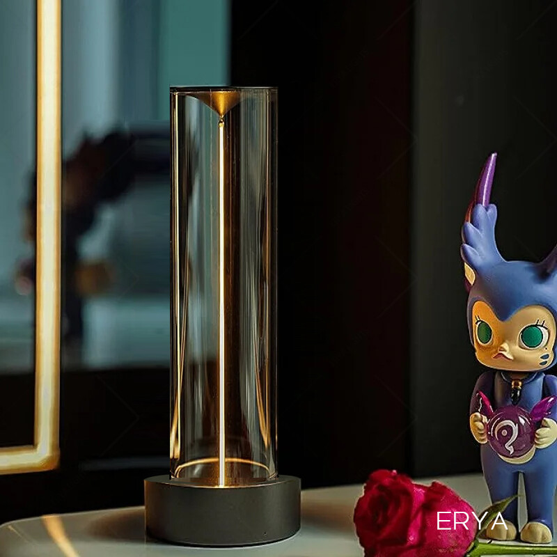 Minimalistlik laualamp öökapp juhtmeta laualamp UUS VALGUS Disainitud suure laenguga kaasaegsed öökapivalgustid, 3-tasemeline puutetundlik hämardatav