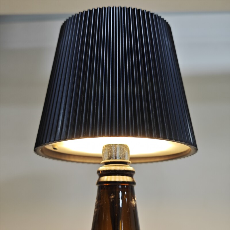 Veinipudeli lamp LED laualamp 3 värvi astmeteta hämarduv laetav puutetundlik veinipudeli lamp atmosfääri öövalgus