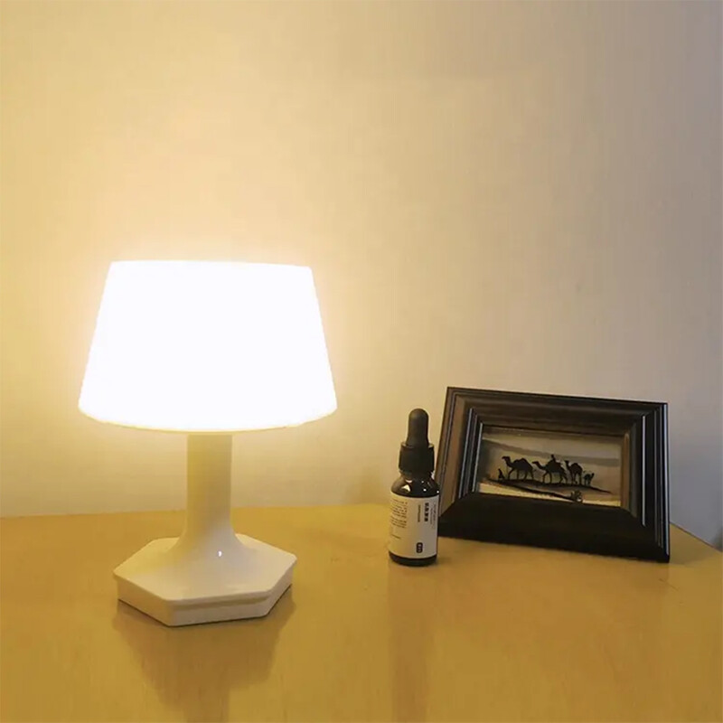 USB-laetav voodilamp kahevärviline lüliti laualamp öövalgus silmaümbruse hooldus magamistuppa õppimiseks lugemiseks kaunistus laualamp