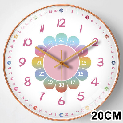 Seinakell Moodne disain Seinakaunistused Põhjamaade multikad Lastetoa kaunistused tüdrukutele Kodu Elutoa kaunistus Kunst Silent Clock 2