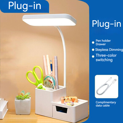 3000 mAh taaslaetav kokkupandav laualamp LED puutetundlik hämardatav uuring USB lugemisvalgusti silmade kaitse pliiatsihoidja magamistoa öövalgusti