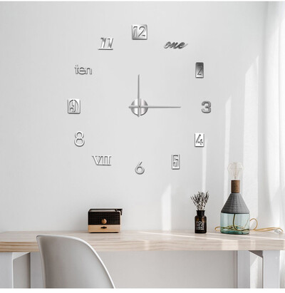 Ceas modern de perete acrilic bricolaj ceasuri casa sufragerie birou decorarea peretelui nou 2023