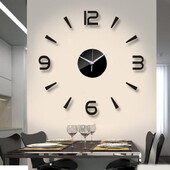 2023 Nou ceas de perete 3D, oglindă, autocolante de perete, sufragerie, ceas cu quartz, ceasuri de decorare a casei, autocolant reloj de pared