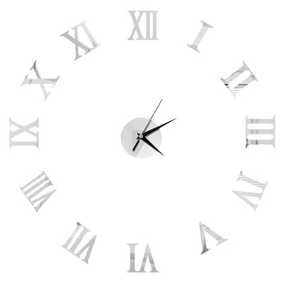 2023 Nou ceas de perete 3D, oglindă, autocolante de perete, sufragerie, ceas cu quartz, ceasuri de decorare a casei, autocolant reloj de pared