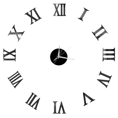 2023 Nou ceas de perete 3D, oglindă, autocolante de perete, sufragerie, ceas cu quartz, ceasuri de decorare a casei, autocolant reloj de pared