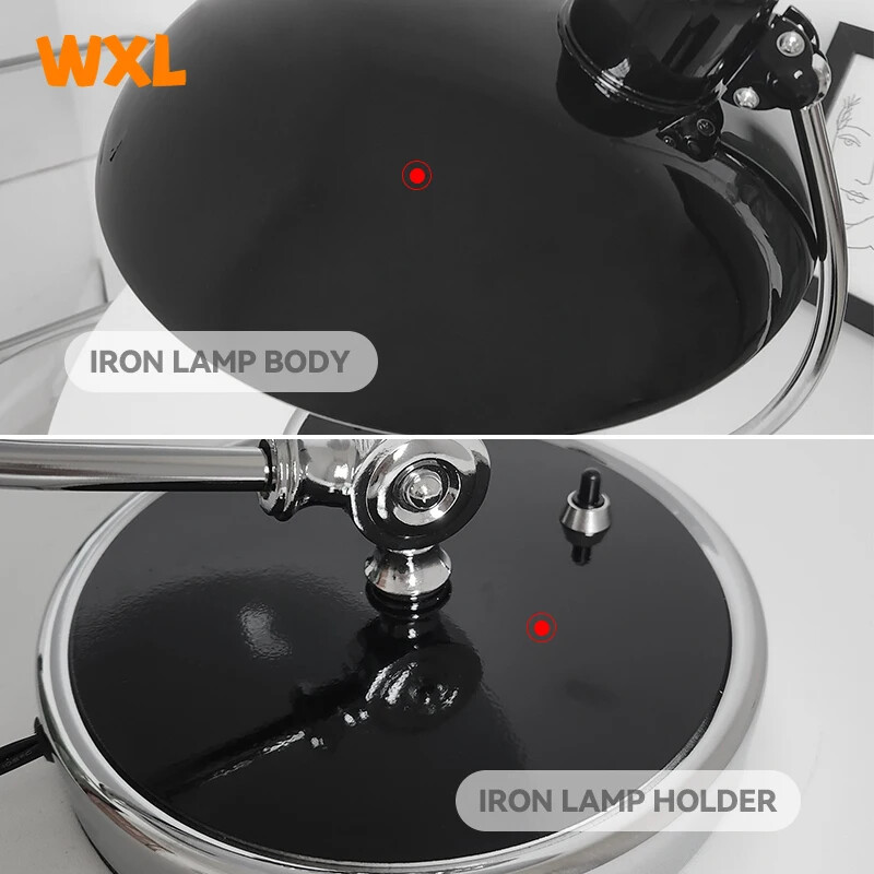 Taani laualamp Elutoa Magamistoa Voodi kõrval Lihtne loominguline põhjamaise disainiga Bauhausi laualamp