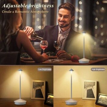 Creative Dining Touch Led Hotel Bar Coffee Pina pro Επιτραπέζιο φωτιστικό Επαναφορτιζόμενο Επιτραπέζιο Φωτιστικό Lampada Da Tavolo Διακοσμητικό Επιτραπέζιο Φωτιστικό