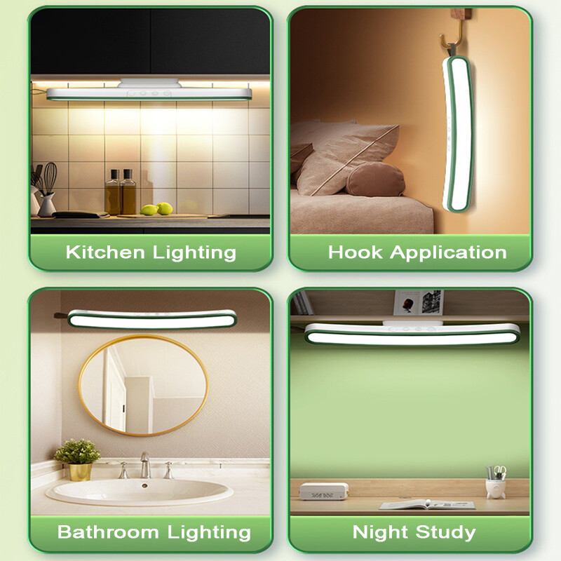 Laualamp LED-laualamp USB-laetav rippuv magnetvalgusti lugemisvalgusti kontoritarvikud laua jaoks magamistoa öökapil