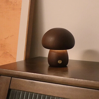 Led Mushroom laualamp magamistoa voodi kõrval Elutoa sisustus Öövalgustid Minimalistlikud lauavalgustid USB laetav öölamp