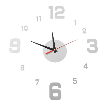 3D digitaalne seinakell raamita seinakellad Seinakleebised koduseks elutoa sisekujunduseks Kvartsnõela isekleepuv rippuv käekell