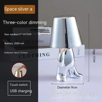 Lampă de birou cu USB 5V tactilă cu LED, în stil nordic, pentru dormitor, bar de noptieră, iluminare creativă, cadou, lampă decorativă de masă