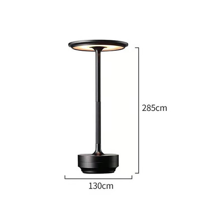 LED laadimislaualamp restorani kaunistus atmosfääri lamp Retro kaasaskantav juhtmeta puutetundlik USB-C laualamp