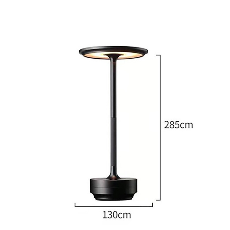 LED laadimislaualamp restorani kaunistus atmosfääri lamp Retro kaasaskantav juhtmeta puutetundlik USB-C laualamp