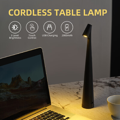 Lampă de masă dormitor lampă de noptieră creativă sufragerie lampă de studiu top touch gradare atmosferă lampă decor desktop