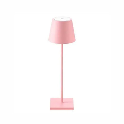 Lampă de birou cu LED Lămpi portabile de masă Lampă modernă de lux Lampă de noptieră fără fir Lampă de noapte reîncărcabilă prin USB, rezistentă la apă