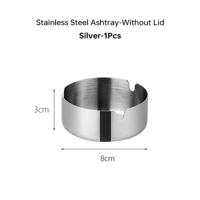 Naujos kūrybinės peleninės su dangteliu riešutmedžio medžio staliniams kompiuteriams nerūdijančio plieno, vėjui nepralaidžios peleninės, skirtos rūkyti biuro namų dekoravimui