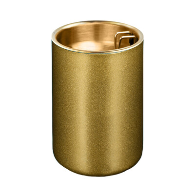 Pâlnie Scrumieră Rezistent la vânt Ușor de Separat Curățare Scrumieră din oțel inoxidabil cu suport pentru țigări Accesorii pentru fumat