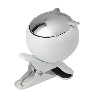 Ornamente creative de scrumieră din metal cu clemă Scrumiere multifuncționale pentru sufragerie Anti-cădere Decorații anti-zburătoare de cenușă Oferă cadouri