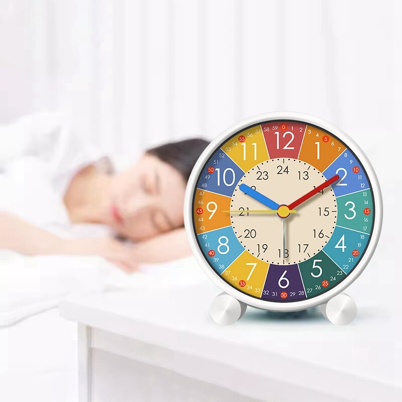 Ümar lauakell Lastele Hariduslikud Digitaalsed äratuskellad Vaiksed ajanäitajad Lastelaud Õpetuskell Õppekellad Kaunistus