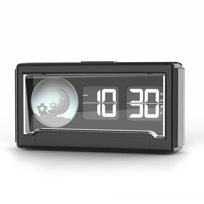 Auto Flip Clock Vintage óra Lapfordítás Órák hálószoba dekorációhoz Flip asztali óra oldal Fordítás óra Analóg asztali óra