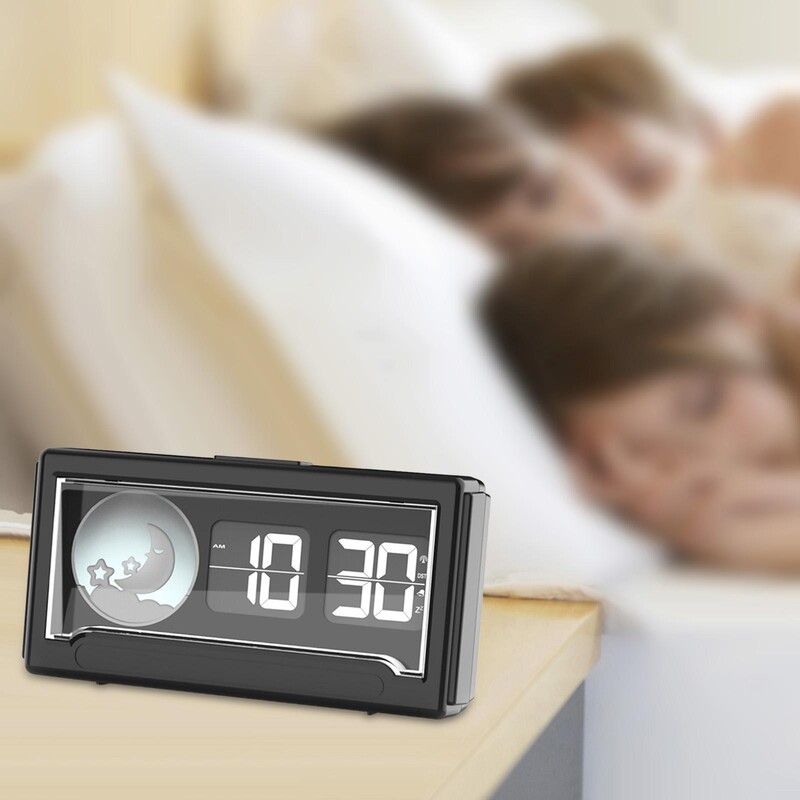 Automaatne ümberpööratav kell Vintage kell Pöörake leht Keeratavad kellad magamistoa sisekujunduseks Flip lauakella leht Keerake kella analoog lauakell