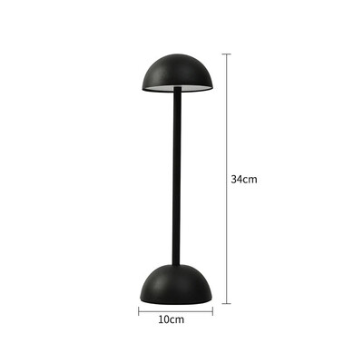 Nordic LED grybų stalo lempa Touch USB įkraunama, skirta namų miegamojo bendrabučio studijoms prie lovos stalo dekoravimo nakties šviesa