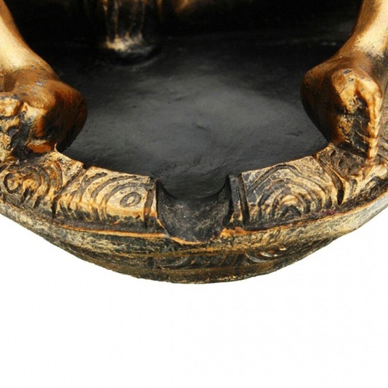 Tuhatoos Kuum Tüdruk Ilu Vannitamine Liivatööriist Sisustus Hotelli kodu Elutoa kaunistamine loominguline sigari tuhatoos