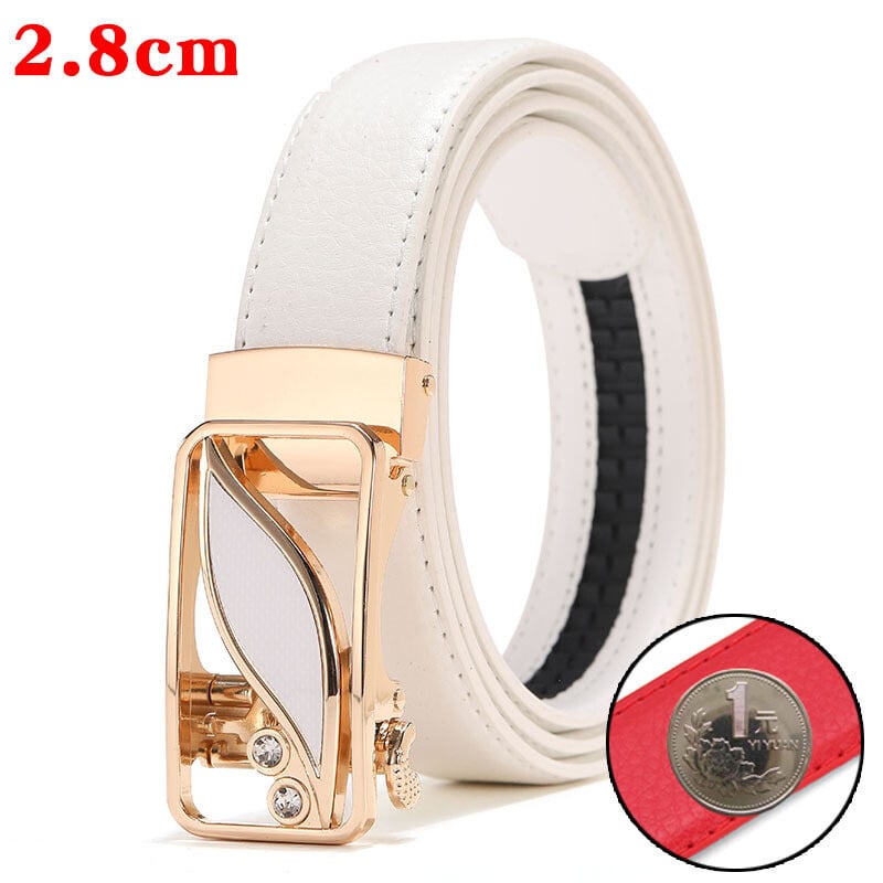 Modni remen, ženski remen s automatskom kopčom, korejska verzija, poslovni, dnevni kopča, omladinski, studentski remen, proizvođač, izravna prodaja