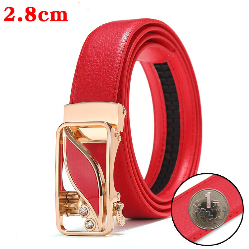 Modni remen, ženski remen s automatskom kopčom, korejska verzija, poslovni, dnevni kopča, omladinski, studentski remen, proizvođač, izravna prodaja