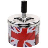 Roostevabast terasest kaasaskantav väike automaatne kustutusmugav tuhatoos auto jaoks koduseks tuhatoosiks Tuhaalus Tuhaalus Kontori tuhatoos