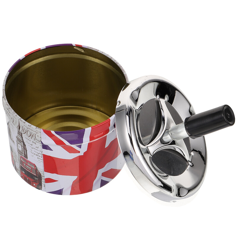 Roostevabast terasest kaasaskantav väike automaatne kustutusmugav tuhatoos auto jaoks koduseks tuhatoosiks Tuhaalus Tuhaalus Kontori tuhatoos