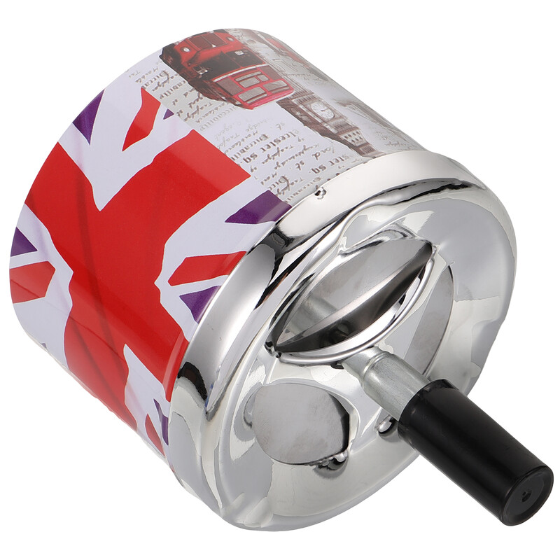 Roostevabast terasest kaasaskantav väike automaatne kustutusmugav tuhatoos auto jaoks koduseks tuhatoosiks Tuhaalus Tuhaalus Kontori tuhatoos