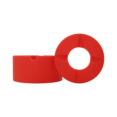 Apvali silikoninė peleninė Nauja didelio dydžio buitinė biuro dūmų taurė Pridėta nuo musių peleninė su dangteliu