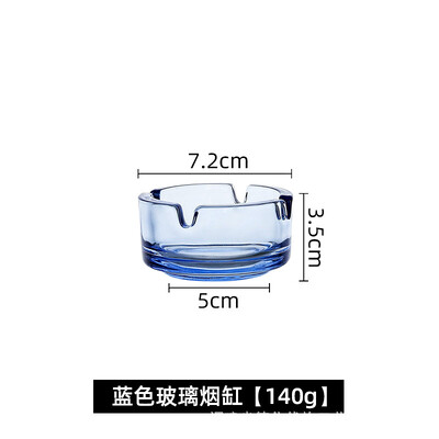 Scrumieră din sticlă fără plumb Bar Cameră de hotel Scrumieră de cristal Dormitor Suport creativ pentru cenușă pentru țigară