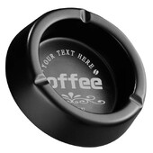 Lasergraveerimine tuhatoosi isikupärastamine sigari tuhaalus, paksendatud roostevabast terasest prügikonteiner kohandatud logo nimi