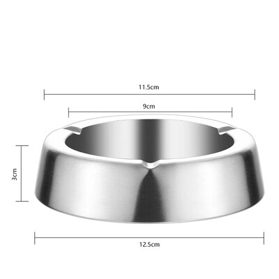 Lasergraveerimine tuhatoosi isikupärastamine sigari tuhaalus, paksendatud roostevabast terasest prügikonteiner kohandatud logo nimi