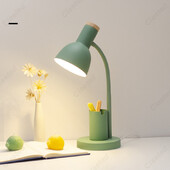 Loominguline laualamp koos pliiatsihoidjaga Nordic Cute Light Korralik laud tuba Lauad Arvuti kontorid Beebiõhtu Sisustus Magamistuba