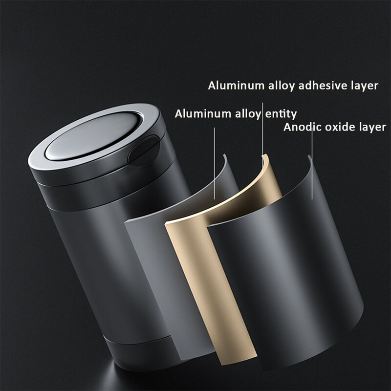 CHANCHAN Scrumieră din aliaj de fum Tendințe pentru sufragerie Cadouri pentru acasă Scrumieră pentru mașină ecologică Husă pentru țigări