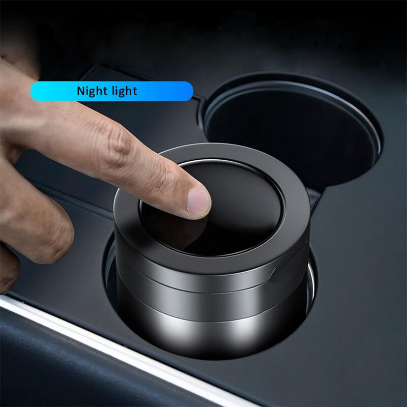 CHANCHAN Scrumieră din aliaj de fum Tendințe pentru sufragerie Cadouri pentru acasă Scrumieră pentru mașină ecologică Husă pentru țigări