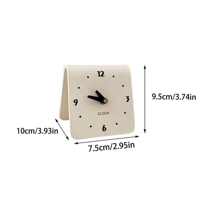 1kom krem stolni kućni sat za dnevnu sobu, ornamenti za sat na noćnom ormariću za studente, za uredski dekor kućne sobe, ljuljačka sata, poklon