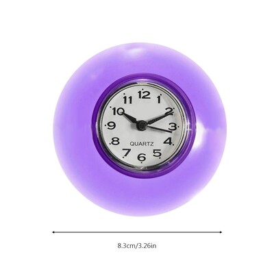 Vandeniui atsparus vonios laikrodis Tylus, netiksintys madingi sieniniai laikrodžiai Netiksėję Tyliai Lengvai skaitomas Didelis Laikrodis skirtas Patio vonios kambariui