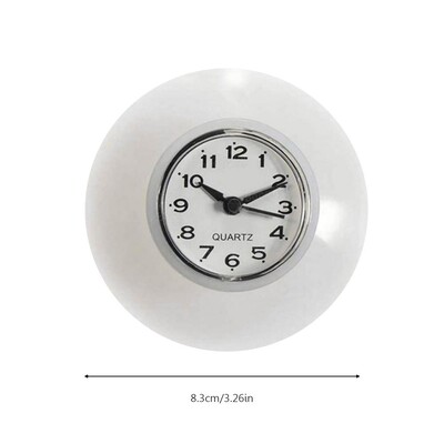 Vandeniui atsparus vonios laikrodis Tylus, netiksintys madingi sieniniai laikrodžiai Netiksėję Tyliai Lengvai skaitomas Didelis Laikrodis skirtas Patio vonios kambariui
