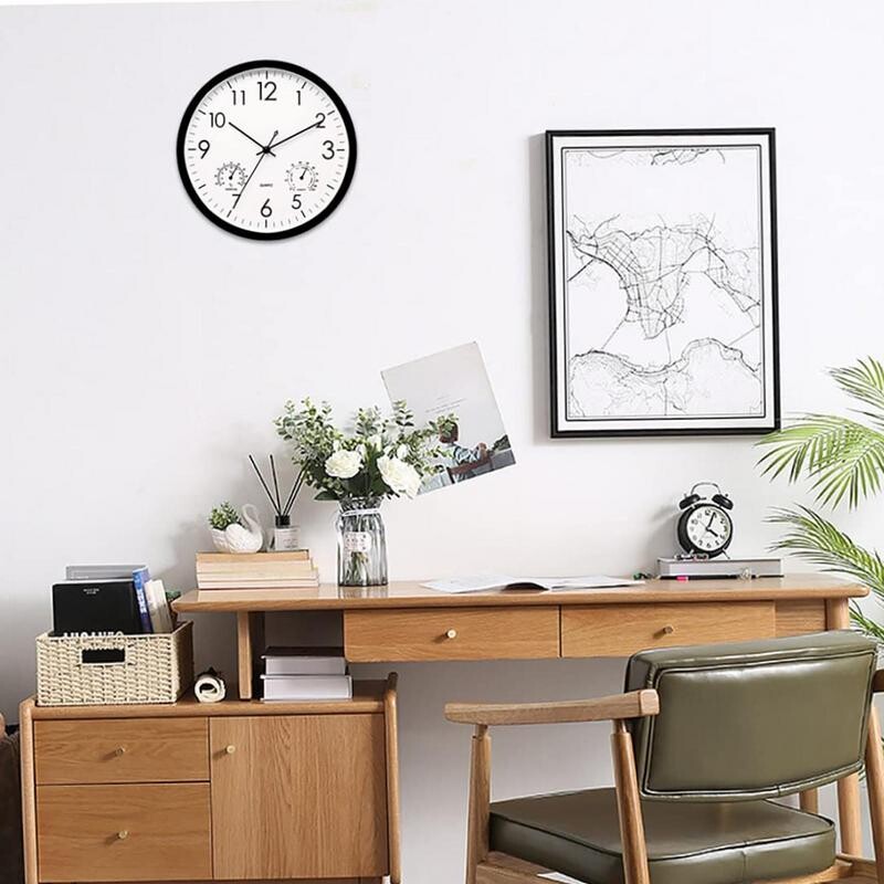 Vanjski satovi Vodootporni 12 inčni vanjski satovi za terasu Tihi kvarcni zidni sat Vodootporni satovi na meteorološkim stanicama na otvorenom