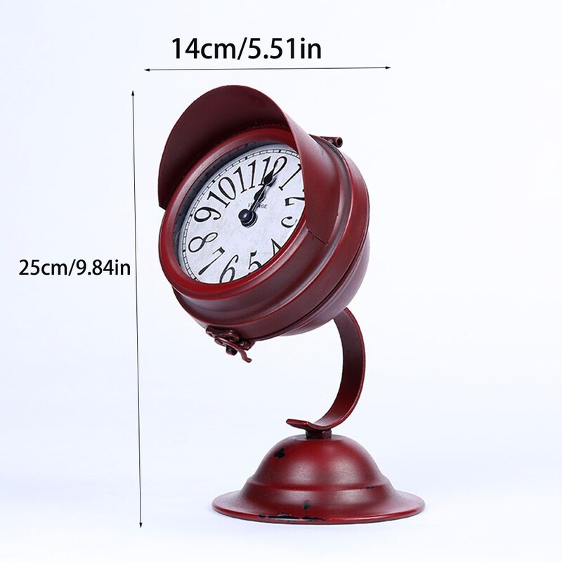 1vnt stalinis laikrodis,europietiškų retro geležinių laikrodžių papuošalai,darbiniai amatai,maži prožektorių laikrodis,namų dekoravimo asmenybės dovana