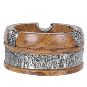 Suport pentru scrumieră Funingine din lemn Acasă Decorat retro Vertical Gospodărie Desktop Bărbați Decor birou