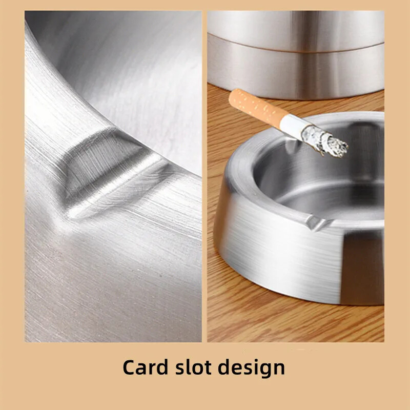 Vrhunska pepeljara otporna na vjetar, hotel, restoran, bar, kućna pepeljara, zaštita od pada, izdržljiva pepeljara